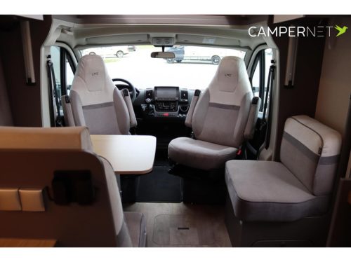 LMC Tourer Lift 730 165HP | Single beds | Separate shower | Pop-top roof | Bike rack | Solar panel | Bearlock | Roof air conditioning | Awning | photo: 7