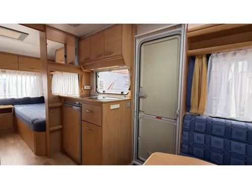 Knaus Sudwind 500 EU lits jumeaux d&icirc;nette photo : 6