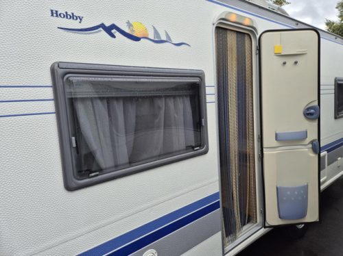 Hobby 540 UL Mover, Einzelbetten, Vorzelt Bovag 2024 Foto: 6