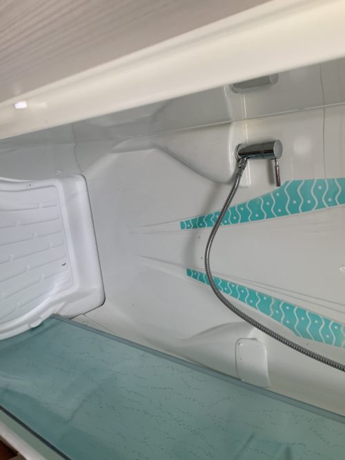 Chausson Allegro 96 &ndash; single beds low, toilet and shower room at the rear, very neat Motorhome year of manufacture. 2009 Camper centrum On The Road photo: 26