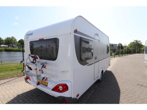 Knaus Sport 450 FU Vorzelt/ Fahrradtr&auml;ger Foto: 2