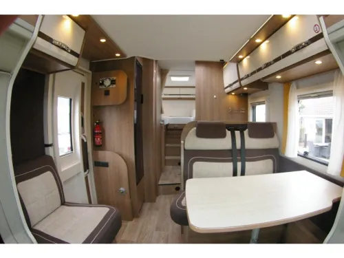 Dethleffs Trend T 7057 EB Einzelbetten, Hubbett. Foto: 8