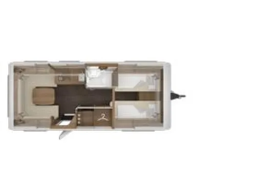 Tabbert Vivaldi 550 E 2.3 / floor heating photo: 1