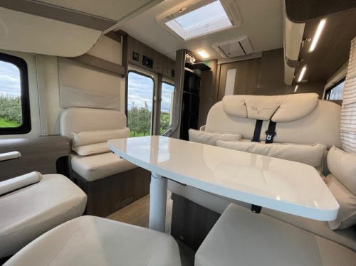 Mobilvetta K-SILVER I-59 Euro 6 Queensbed + Pop-top roof, Air conditioning, TV, Bike rack photo: 11