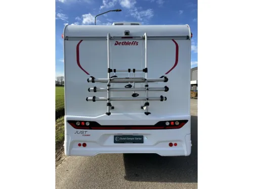Dethleffs Just Camp 6812 EB 2x Airco, Bicycle carrier photo: 24