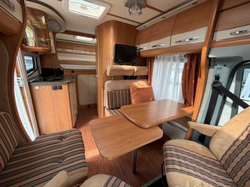 Hobby Van Exclusive 500 GFSC Uniek nette staat !!  foto: 11