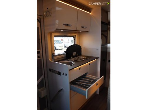 B&uuml;rstner Lyseo M Harmony Line 170hp Automatic | Single beds | Inverter | Roof air conditioning | Awning | Towbar | Bike rack | Bearlock | Solar photo: 13