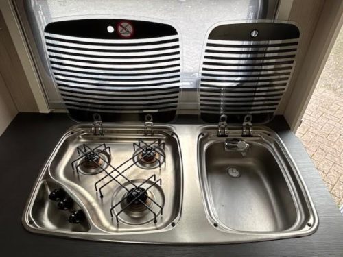 Caravelair Antares Style 470 mover, luifel, fietsenrek  foto: 11