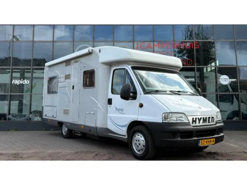 Hymer Tramp 655 Airco,Topindeling,Festbett Foto: 2