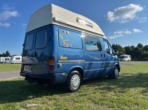 Ford TRANSIT 80D ORIGINAL FACTORY CAMPER VAN 4 SLEEPING PLACES | Towbar | Awning | Inverter photo: 12