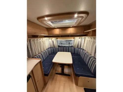 Dethleffs Camper 510 DB Franz&ouml;sisches Bett Rundsitz Markise Foto: 14