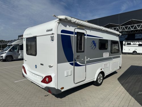 Knaus Sudwind Silver Selection 420 QD awning - bicycle carrier photo: 1