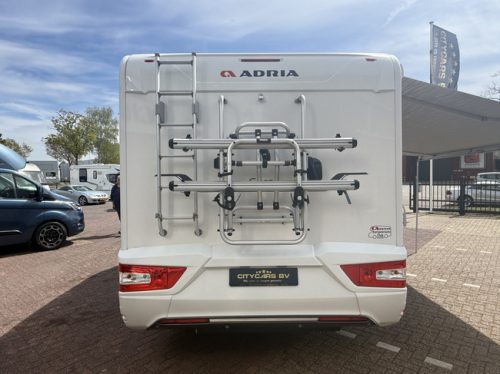 Adria CORAL 600 SC 164 hp euro 6 very compact camper queen bed panoramic roof electric bike rack tv 2x solar panel Remis pleated Maxxfan Navi camera leather fly screen door photo: 5