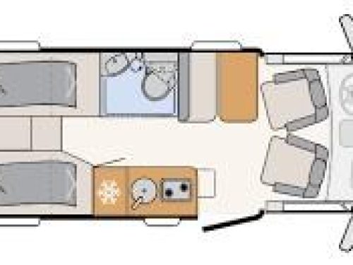 Dethleffs Globebus Go T45 Single bed-EX-Rental/air conditioning photo: 1