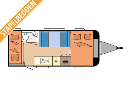 Hobby De Luxe 490 KMF MODEL 2027 - 935 photo: 0