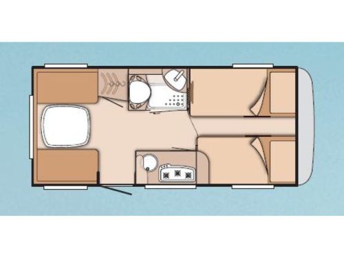 Knaus Sudwind Silver Selection 460 EU Enkele Bedden 1e Eigenaar foto: 12