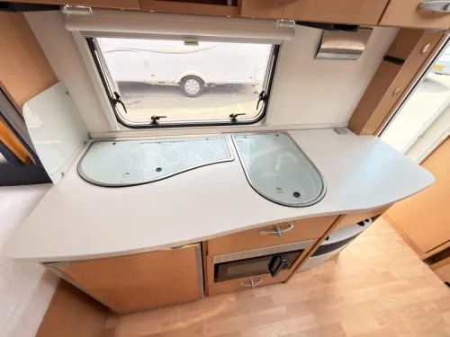 Knaus Sudwind 420 QD Airco+bike rack+mover photo: 14