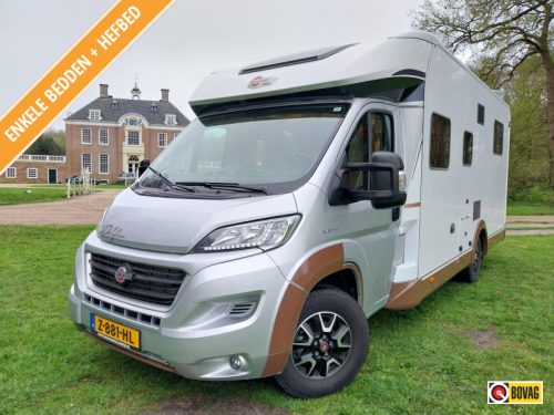 B&uuml;rstner Delfin 726 T 2x air conditioning + TV + bike rack.