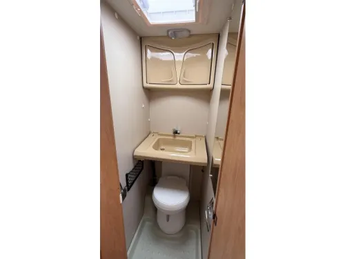 Caravelair Antares Luxe 426 bunk bed fixed bed photo: 9