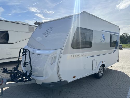 Knaus Sudwind Silver Selection 420 QD awning - bicycle carrier photo: 3