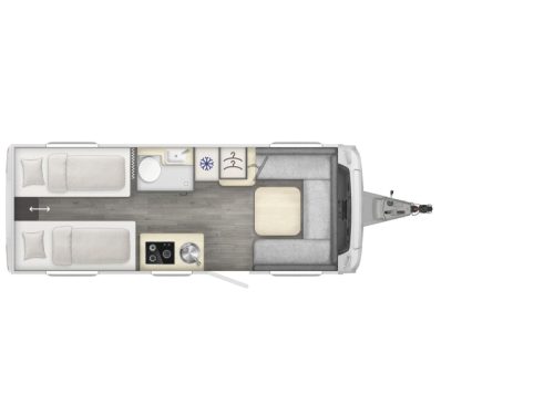 LMC Videro 510 E Modell 2027, Einzelbetten Foto: 15