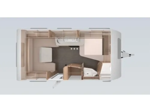 Knaus Sudwind 60 Years 450 FU Franz&ouml;sisches Bett Fu&szlig;bodenheizung Bild: 10