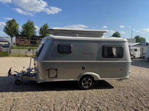 Eriba Touring 420 GT pop-top roof awning bicycle carrier photo: 4