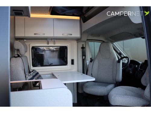 Hymer Free 600 Campus 140cv Autom&aacute;tico | Techo elevable | Calefacci&oacute;n di&eacute;sel | Toldo | Portabicicletas | Conexi&oacute;n de gas exterior | foto: 6