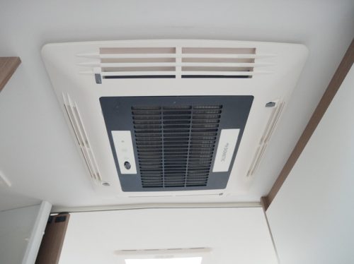 Carado T459, Face-to-Face, Queensbed, Hubdach, XXL Garage, Airco Foto: 20