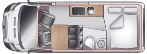 Westfalia Amundsen, kompakter Fiat Kastenwagen Foto: 23