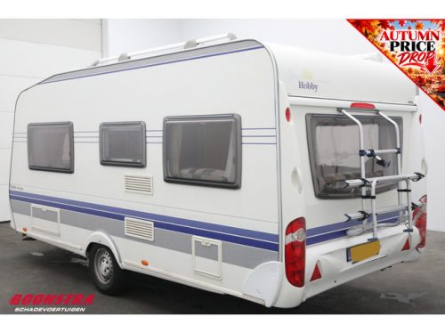 Hobby De Luxe 460 UFE Mover Awning Bike rack Single beds Central kitchen photo: 3