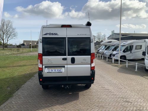 P&ouml;ssl Summit 600 Van conversion , 2.3 160 HP , with timing chain , Transverse bed , Motor-air conditioning , Swivel seats , Year of manufacture 2018 Motorhome centre on the road Marum photo: 32