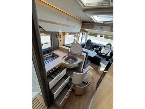 Hymer BML-I 790 Masterline Queensbett Hubbett Alde EP Level Ofen Anh&auml;ngerkupplung Markise Foto: 12