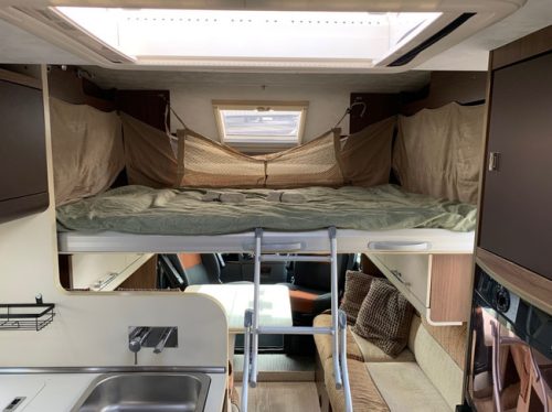 ROLLER Team T-line 255 Toit relevable Climatisation Cruise Suspension pneumatique 6 couchages photo : 17