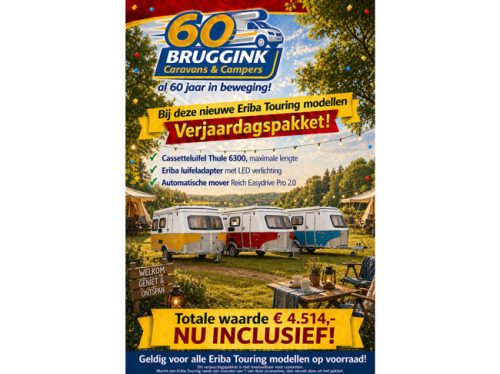 Eriba Touring 642 - BRUGGINK 60 Years photo: 14