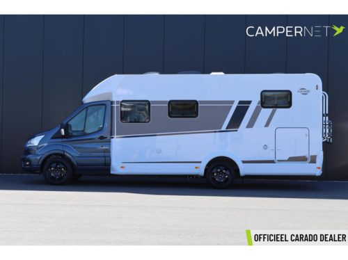 Carado T447 Edition 26 165 PS Automatik | L&auml;ngsbetten | Markise | Hubbett | Separate Dusche | Fahrradtr&auml;ger | 12'' Ford Multimediasystem Foto: 2