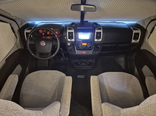 Hymer TRAMP GL 578 AMBITION 130 HP ONLY 29,972 KM DIGITAL REAR-VIEW MIRROR SINGLE BEDS TV + SATELLITE SWIVEL SEATS photo: 9