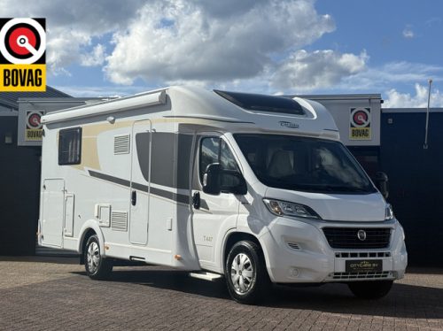 Hymer carado T 447 automatique lits jumeaux auvent climatisation de toit panneau solaire antenne parabolique &eacute;lectrique TV cam&eacute;ra porte-v&eacute;los grand garage r&eacute;frig&eacute;rateur XXL photo: 0
