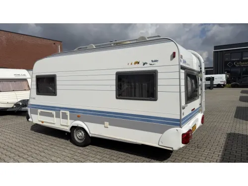 Hobby De luxe Easy 450 UF Querbett Rundsitzgruppe Toilette Foto: 13