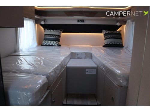 Hymer Exsis T580 140hp Automatic | Xperience edition | AL-KO Lightweight Frame | Narrow model | Single beds | Solar panels | XXL Bed | photo: 16