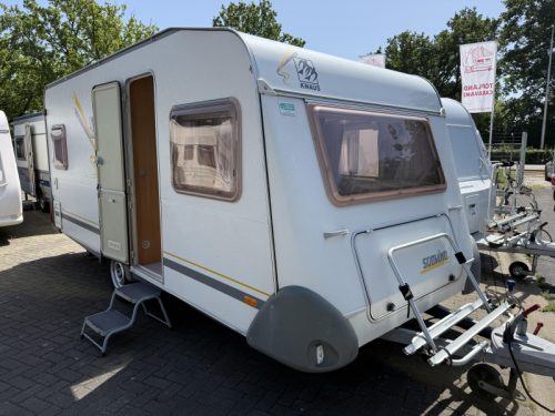 Knaus Sudwind 450 TF FRANZ&Ouml;SISCHES BETT RUNDSITZGRUPPE VORZELT  Foto: 1