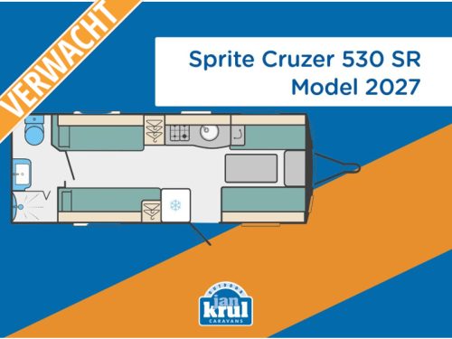 Sprite Cruzer 530 SR Luxe kitchen