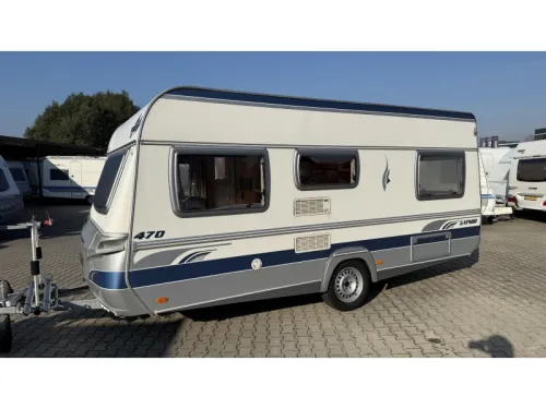 Fendt Saphir 470 TF French bed dinette toilet photo: 14