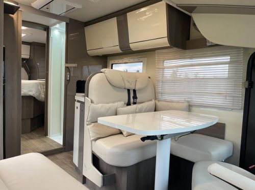 Mobilvetta K-SILVER I-59 Euro 6 Queensbed + Pop-top roof, Air conditioning, TV, Bike rack photo: 10