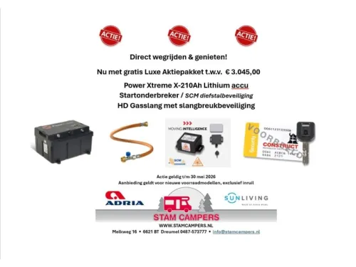 Adria Compact Max SL 160hp VW Super deal photo: 1