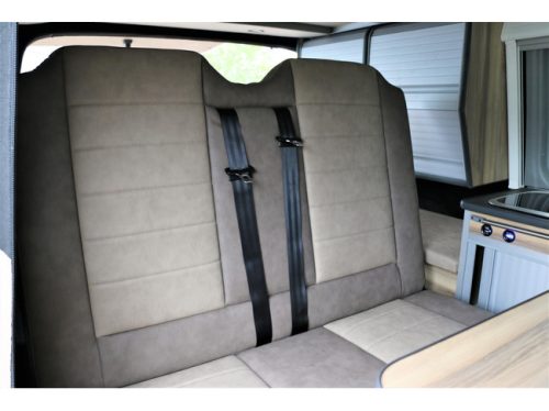 Volkswagen Transporter 2.0 tdi 150pk Autom 4 Plazas para dormir Cruise Climatic Nuevo interior asiento de pasajero giratorio mosquitera foto: 11