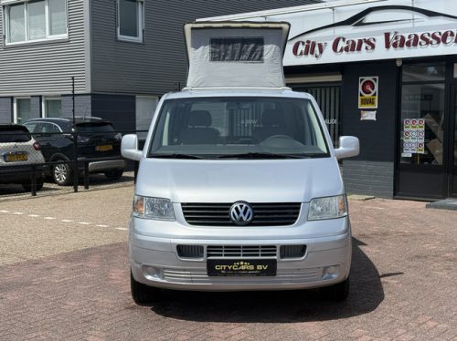 Volkswagen transporter van conversion TDI 131 hp original NL car NAP logical air conditioning cruise control pop-top roof 2 berths towbar photo: 1