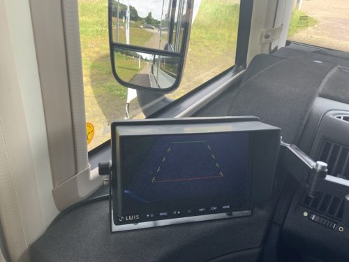 Hymer Exsis-I 674 EX 2.3 MultiJet 160 HP, A-class, Motor air conditioning, 2 Single beds, Pop-top roof bed, Garage, Towing hitch, etc, etc. Camper centrum on the road photo: 29