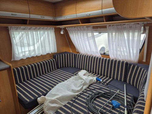 Dethleffs Wohnwagen Lifestyle 510 Franz&ouml;sisches Bett, Rangierhilfe, Markise + Vorzelt Foto: 10
