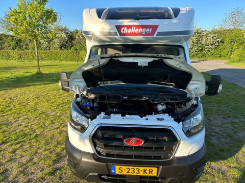 Challenger Semi-integrated 287 GA Ford Transit with Single beds 5 SEAT BELTS photo: 17